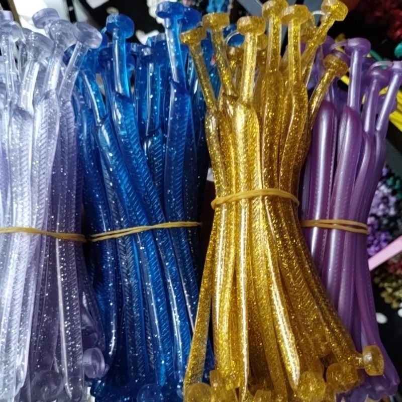 tira slim com glitter brilhante 1 par
