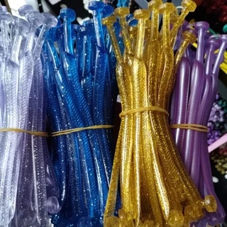 tira slim com glitter brilhante 1 par