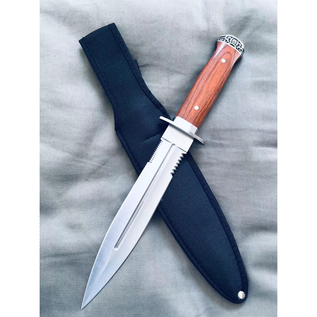 Faca De Caça Camping Churrasco Acampamento Super Afiada