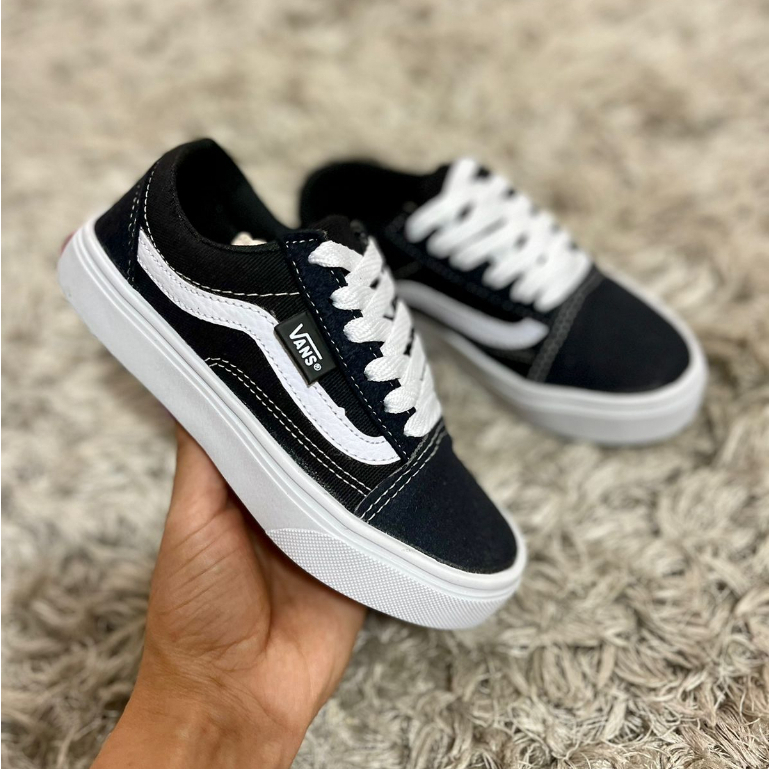 Tênis Infantil Vans Old Skool Infantil Meninos Meninas Unissex