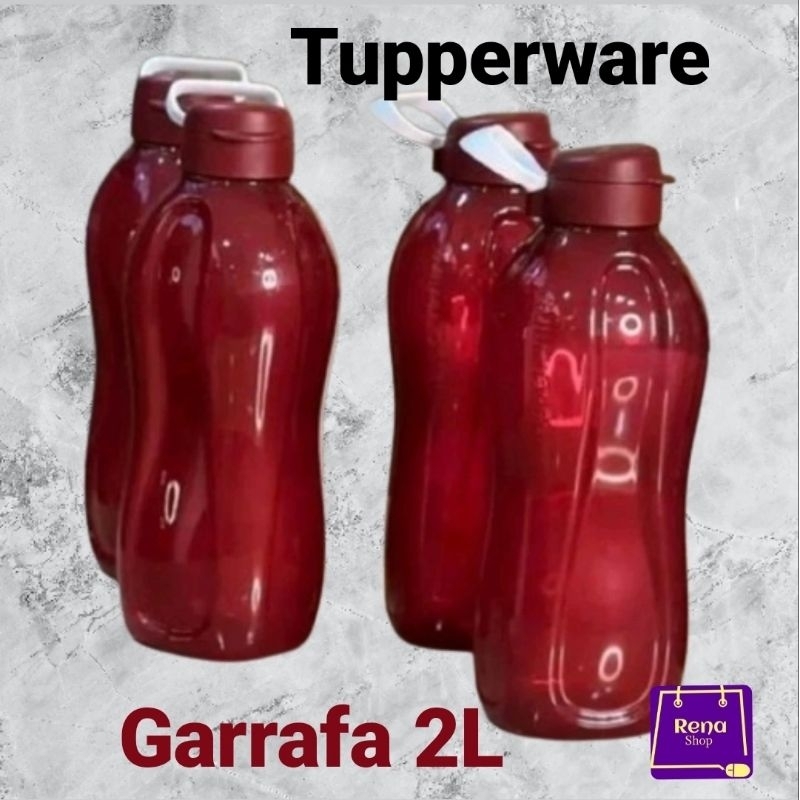 Garrafa De Àgua Tupperware Eco Tupper Plus 2 Litros Squeeze -1Unidade ...