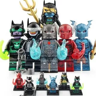 Batman que Ri saga metal the bat who laughs dawnbreaker Minifigure Joker Coringa que ri Murder Machine Drowning