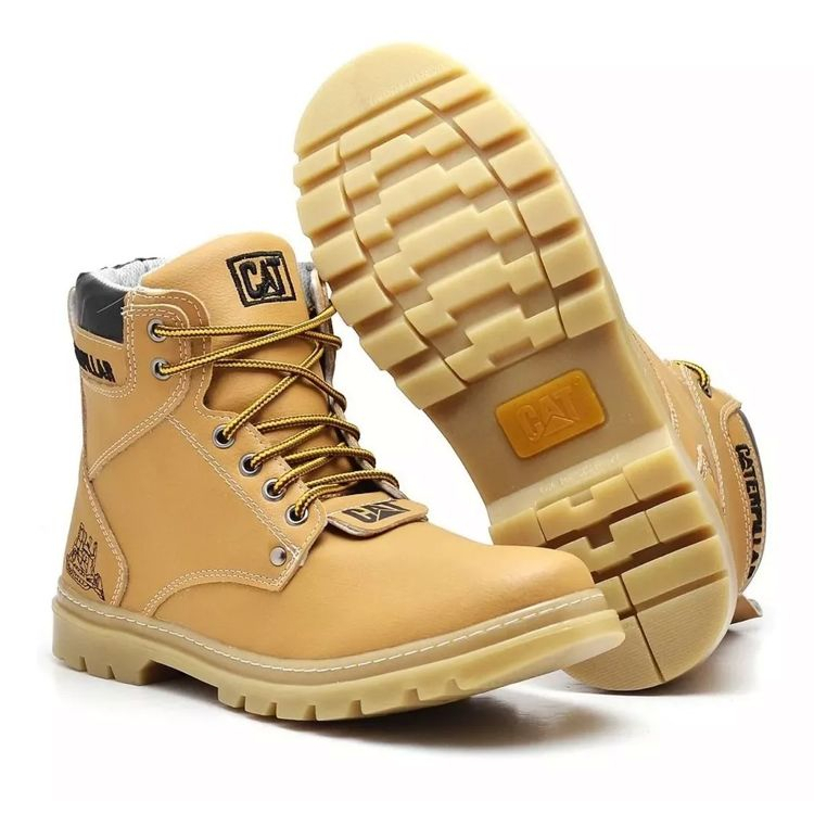 bota unissex coturno caterpillar promoção lançamento