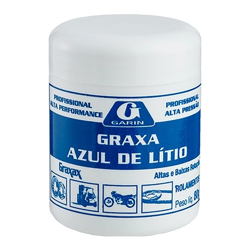 Graxa De Lítio Azul Para Rolamento Garin Profissional