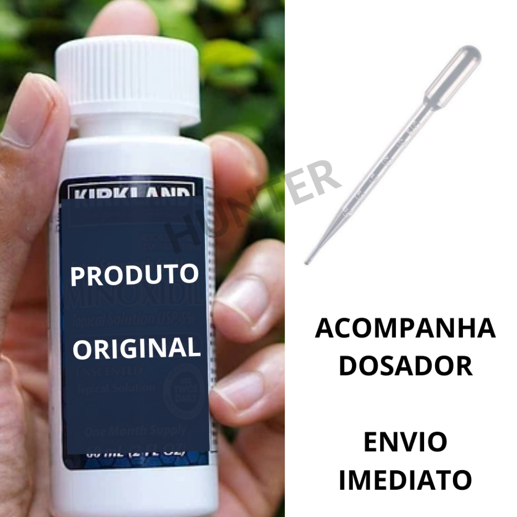 Tonico Barba Cabelo Sobrancelha + Conta Gotas