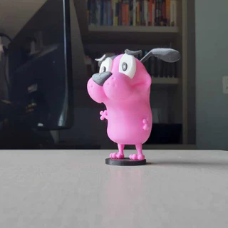 Coragem o Cão Covarde - Impressão 3D
