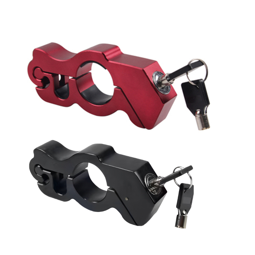 Trava Manete Anti-furto Universal Handbar Lock Para Guidão De Moto
