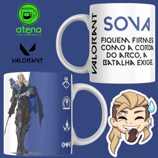 Caneca Personalizada Valorant Sova 325ml
