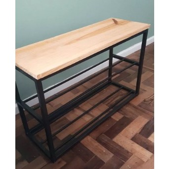 Banco sapateira 50cm Estilo industrial