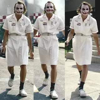 fantasia coringa enfermeira