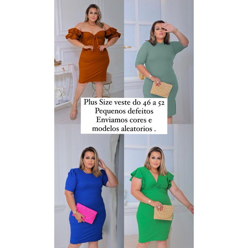 Blusa Feminina Plus Size Visco Bicolor Detalhe Lateral - Serena