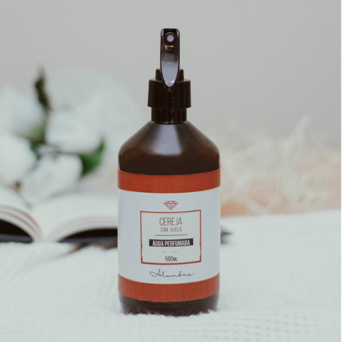 Agua Perfumada Cereja com Avelã 500ML