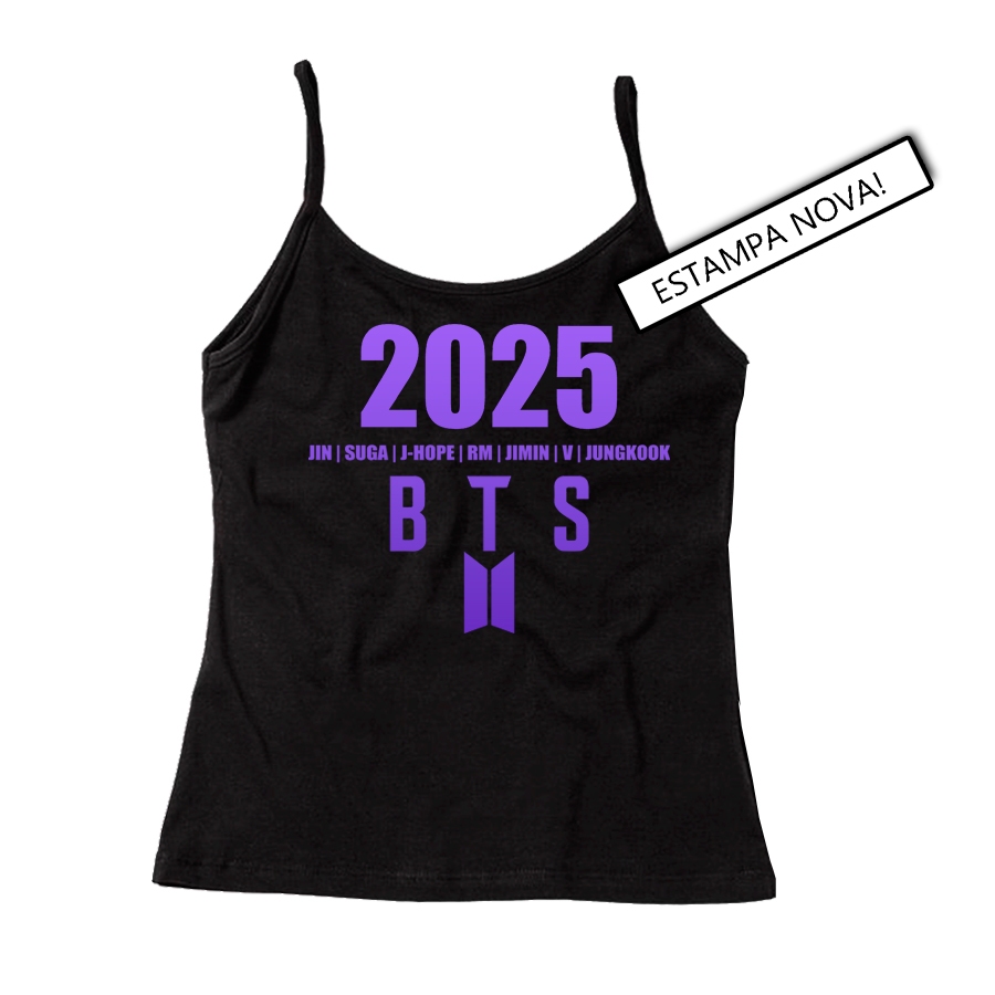 Regata BTS 2025/bangtan 2025/KPOP Shopee Brasil