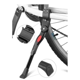 Descanso pezinho lateral c/ regulagem para bike bicicleta aro 20 24 26 27,5 e 29 promoção