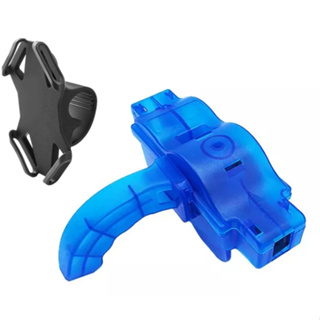 Máquina Para Limpar Limpeza Corrente De Bike + Suporte De Celular FIxa Guidão De Moto E Bicicleta