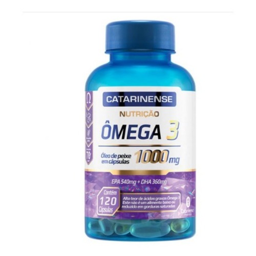 Omega 3 Catarinense 1000mg 120 Capsulas