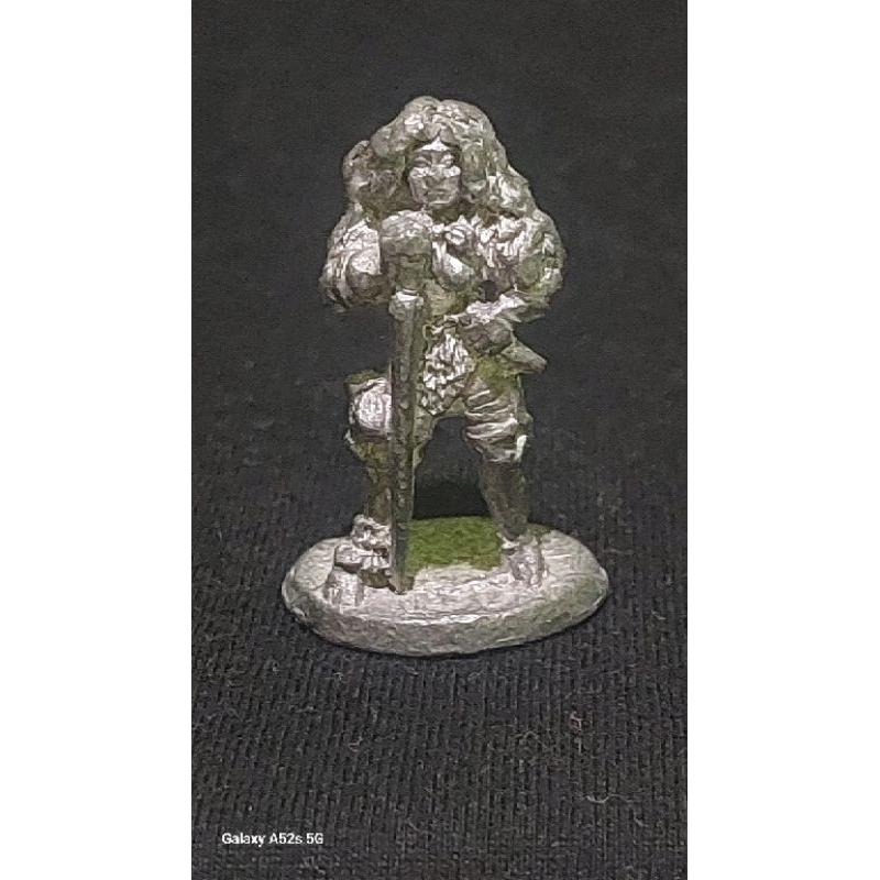 miniatura boneco de Chumbo RPG Guerreiro