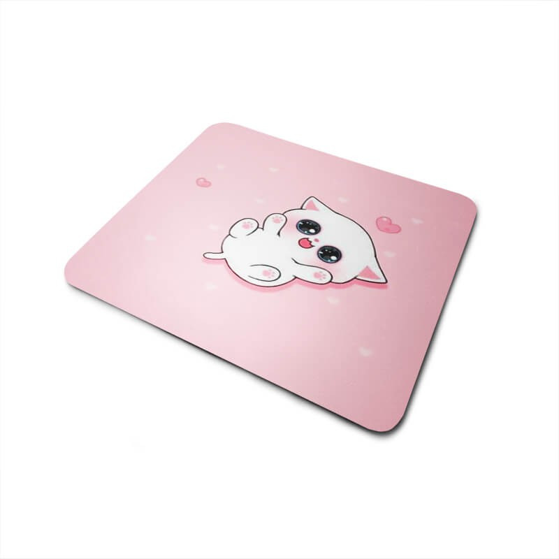 Mouse Pad Gatinho Fofo Desenho Shopee Brasil