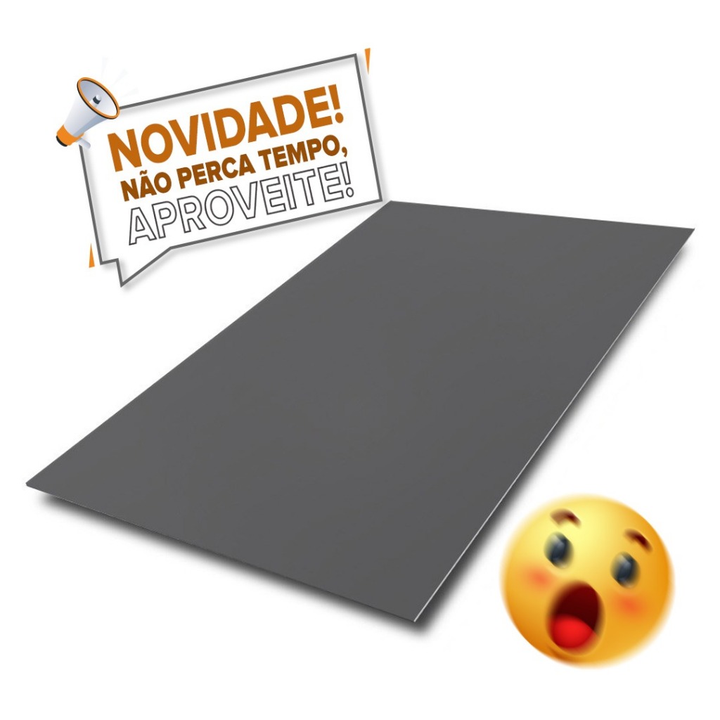 CHAPA DE AÇO CARBONO DE 2MM DE ESPESSURA 25X25CM