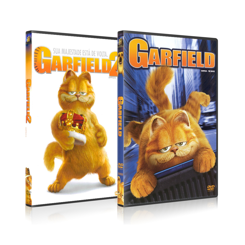DVD Garfield Dublado e Legendado (A Escolha) - Alta Qualidade *PROMOÇÃO ...