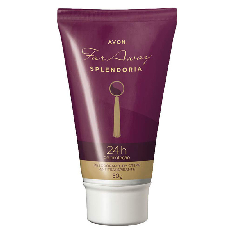 Kit com 7 desodorantes Femininos em creme Variados 48h 50g