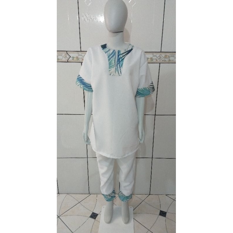 Conjunto masculino Ogum Umbanda/Candomblé Mariô Camizú e Calça