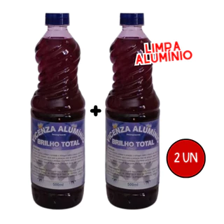 Kit 2 Limpa Alumínio (Roxinho) 500ml Vicenza