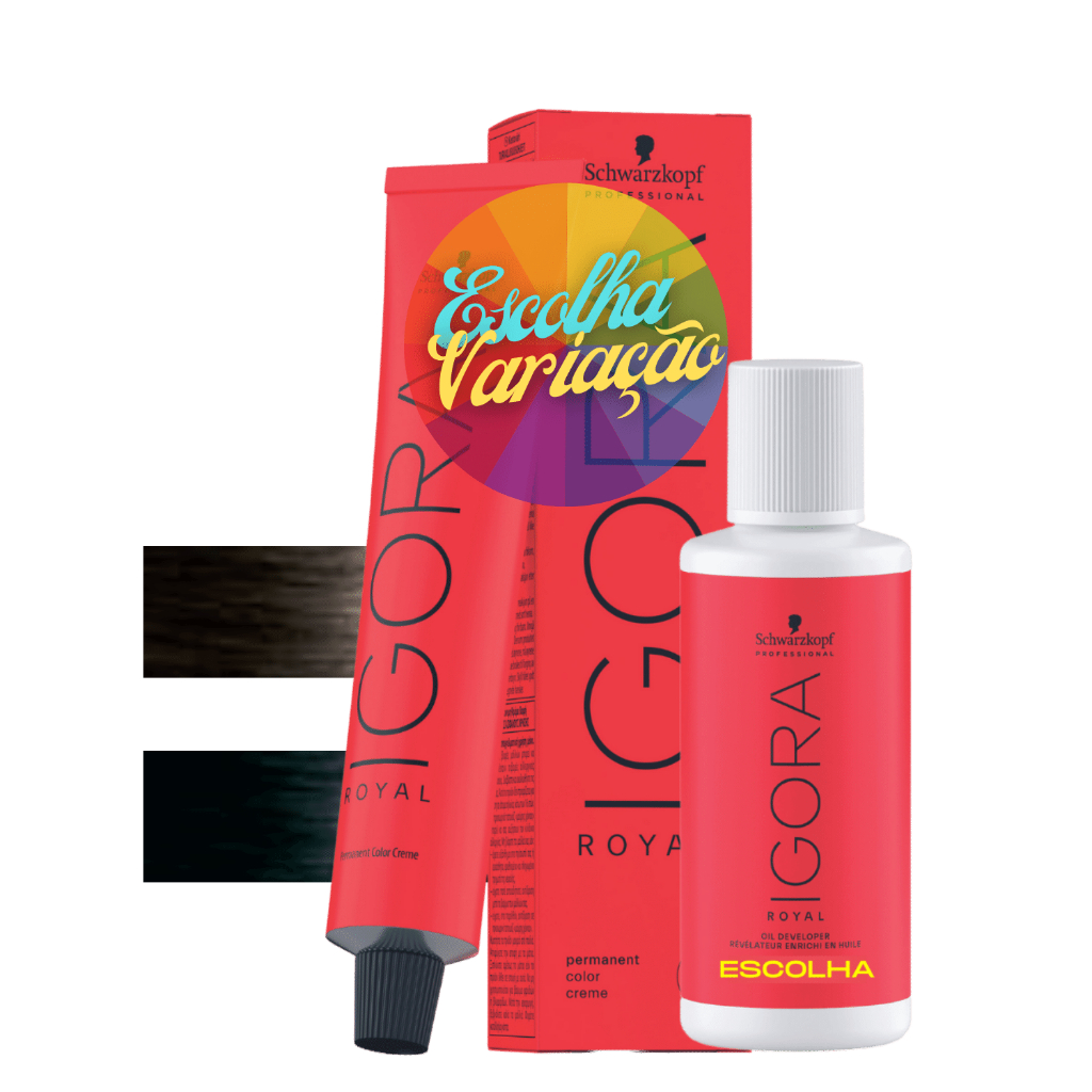 Kit Ox Developer +Coloração Schwarzkopf Igora Royal Tintura 60g Escolha ...