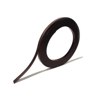 Perfil De Imã para tela mosqueteiro 1,2 Cm X 2 mm Magnético flexível - Serve Para Tela Mosqueteira de Janela