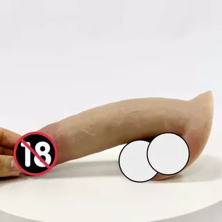 Pênis silicone realístico 16 x 3,9cm - Packer BMonster 5em1 pintura artesanal - Transtore
