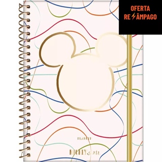 Planner Permanente Mickey Arts Branco