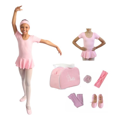 Collant De Dança Com Renda Floral - Balé E Dança Para Mulheres
