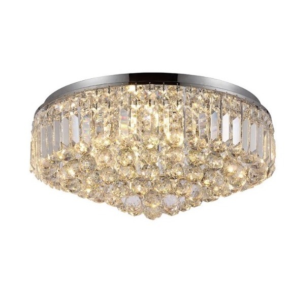 LUSTRE PLAFON REDONDO BERLIN CRISTAL CLEAR Ø35,5X21CM