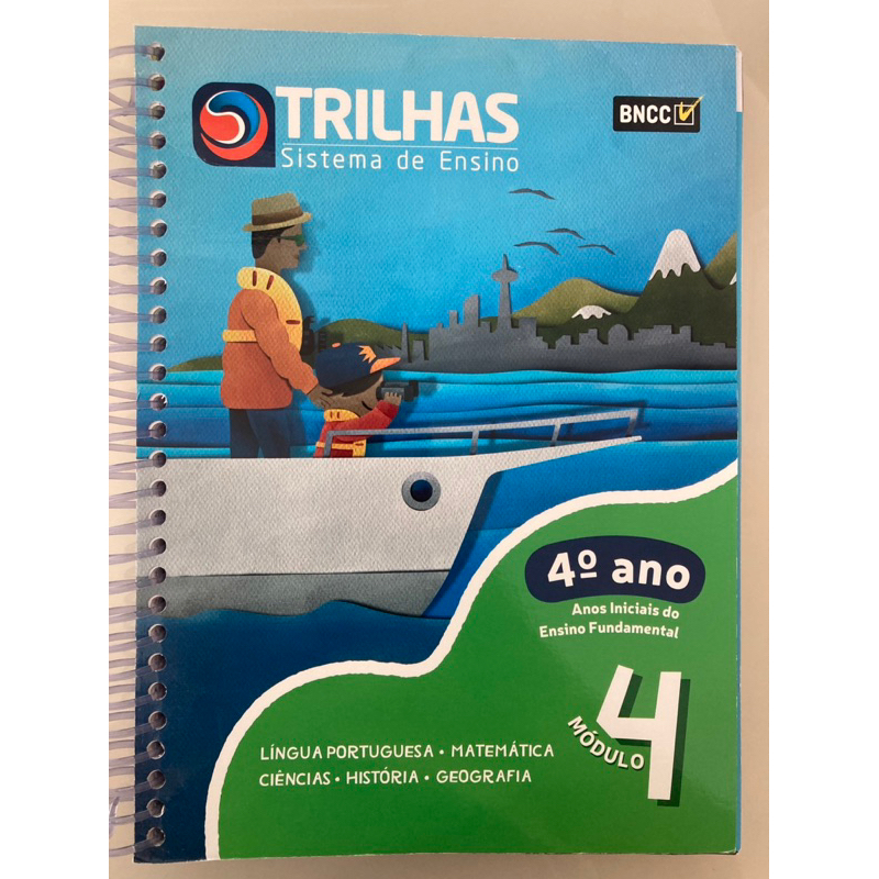 livro 4 ano 4modulo sistema de ensino trilhas (usado) | Shopee Brasil