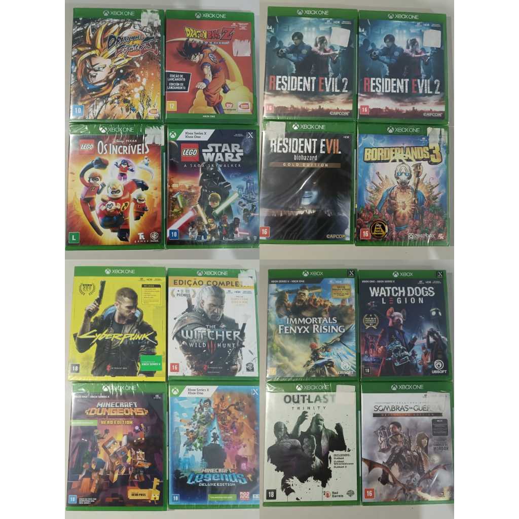 Jogos Xbox ONE e SERIES X