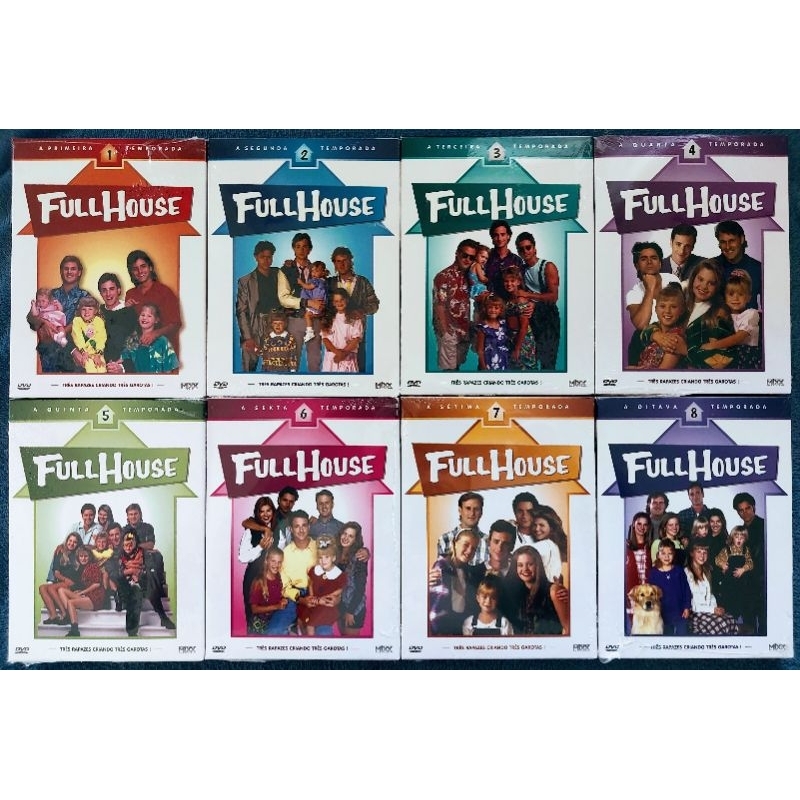Dvd Full House - Coleção Completa - Lacrado e Original. (Seriado