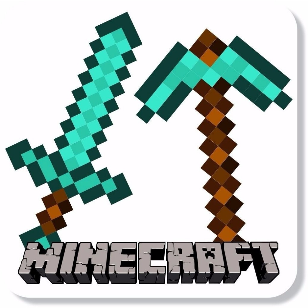 Espada de Diamante Minecraft EVA Picareta Creeper Jogo