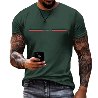 Camisa Masculina Camiseta Natural Paris 100% Algodão Cores Premium