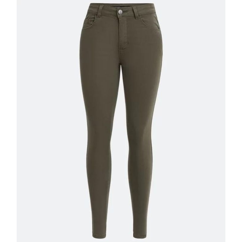 Calça verde hot sale militar renner