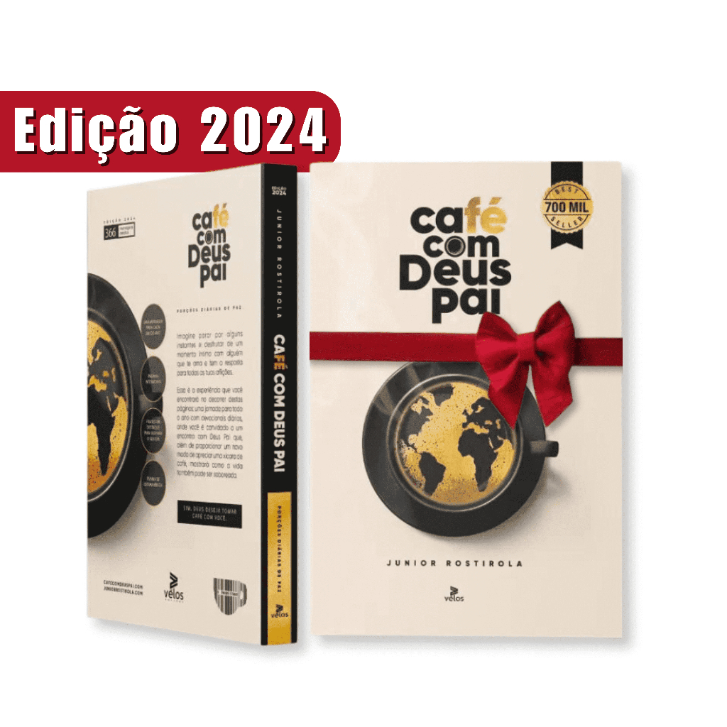 Café Com Deus Pai 2024 | Porções Diárias de Paz | Junior Rostirola ...
