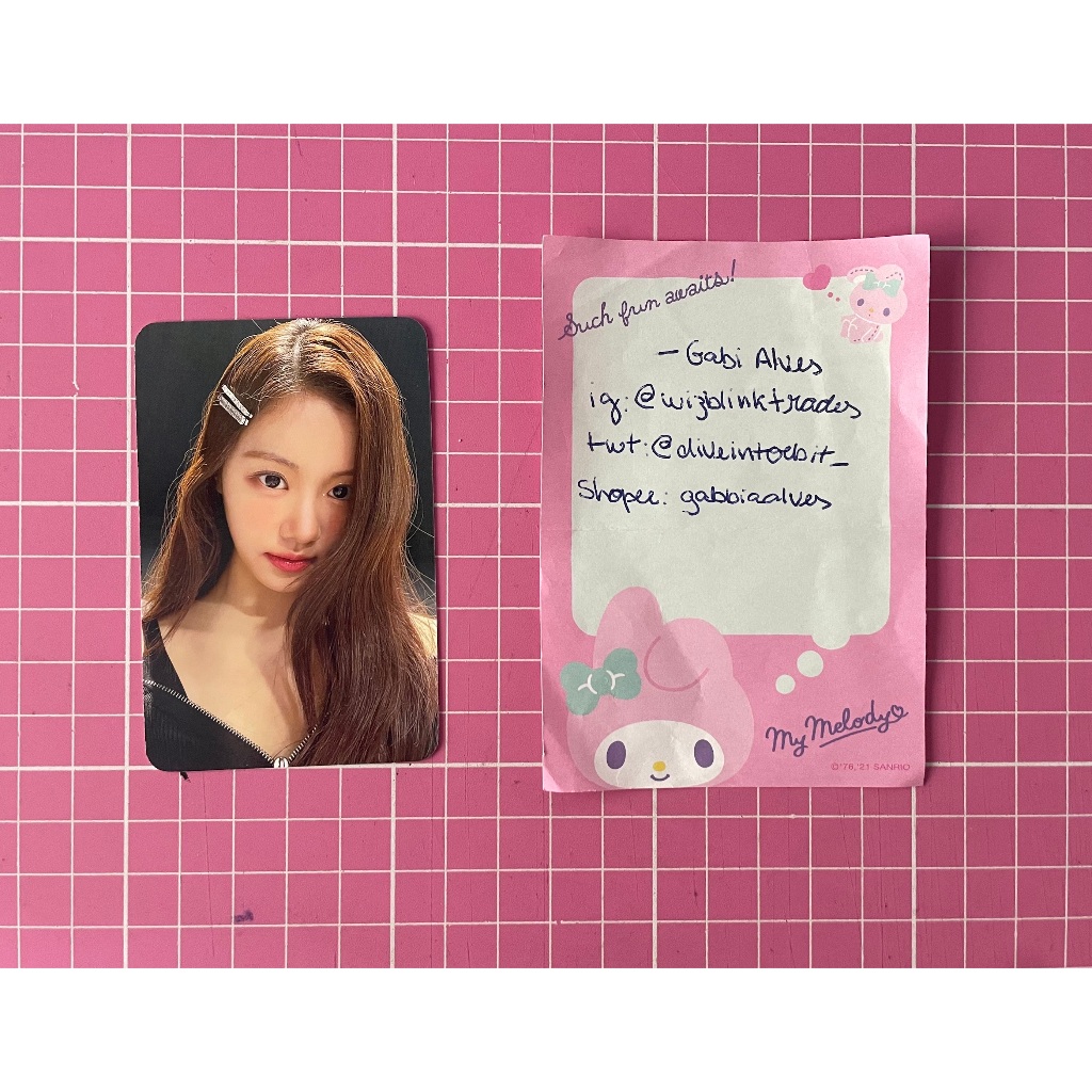 LE SSERAFIM Kim Garam Photocards Oficiais | Shopee Brasil