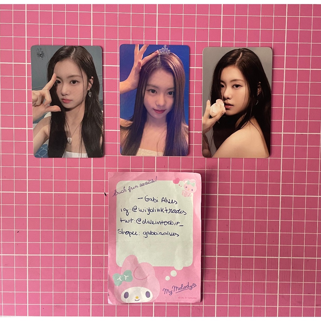 LE SSERAFIM Kim Garam Photocards Oficiais | Shopee Brasil