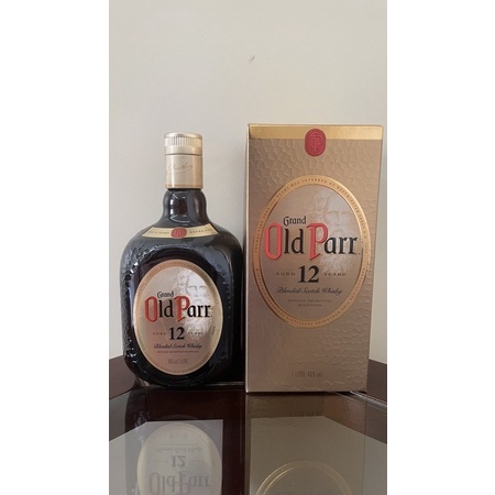 Whisky Old Parr 12 Anos 1000ml ORIGINAL 1 litro + caixa Whisky Old Parr 12 Anos 1000ml ORIGINAL 1 litro + caixa