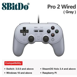 Controle 8Bitdo Pro 2 - Com Fio Wired Usb Nintendo Switch