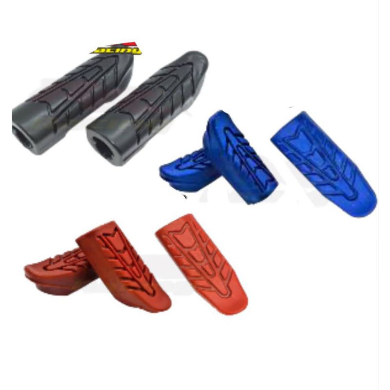 Borracha Estribo Pedaleira Dianteira Moto Cg Titan Fan Start 125 150 160 / 2014 em diante