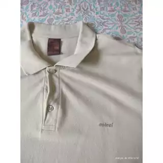 [Brechó] Camisa Polo Masculina, Colcci, Verde - Tam GG