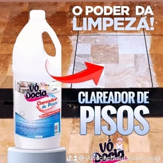 CLareador Para Todos Tipos De Pisos 2 Litros Garantido