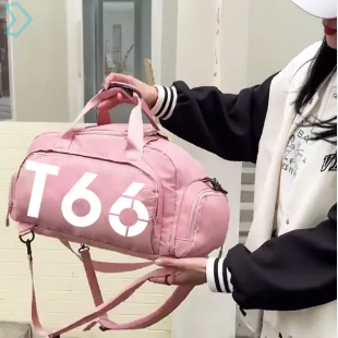 Bolsa mala academia e viagem feminina com alça transversal T66