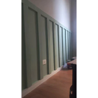 Ripas de isopor EPS antichamas para decoração faça você mesmo kit com 15 metros