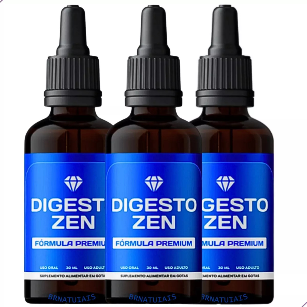 3 Pote Digestozen 30ml - Alivio Imediato 100% Aprovado !
